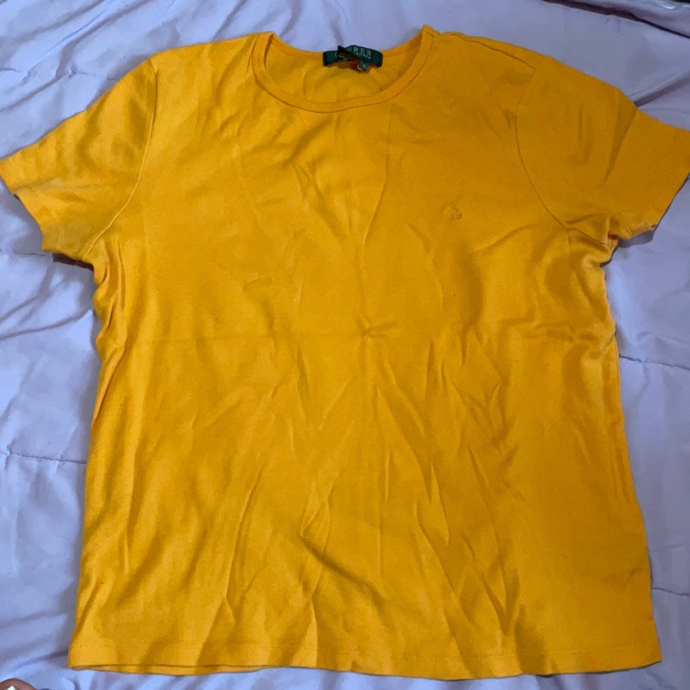 orange tee